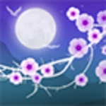 blooming night android application logo